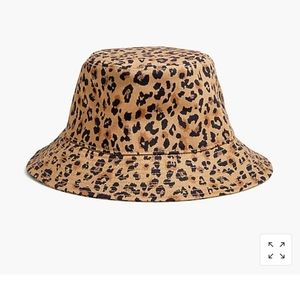 Jcrew bucket hat 🐆 leopard print